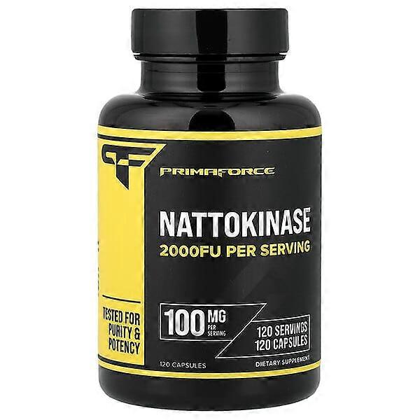 Primaforce, Nattokinase, 100 mg, 120 Capsules
