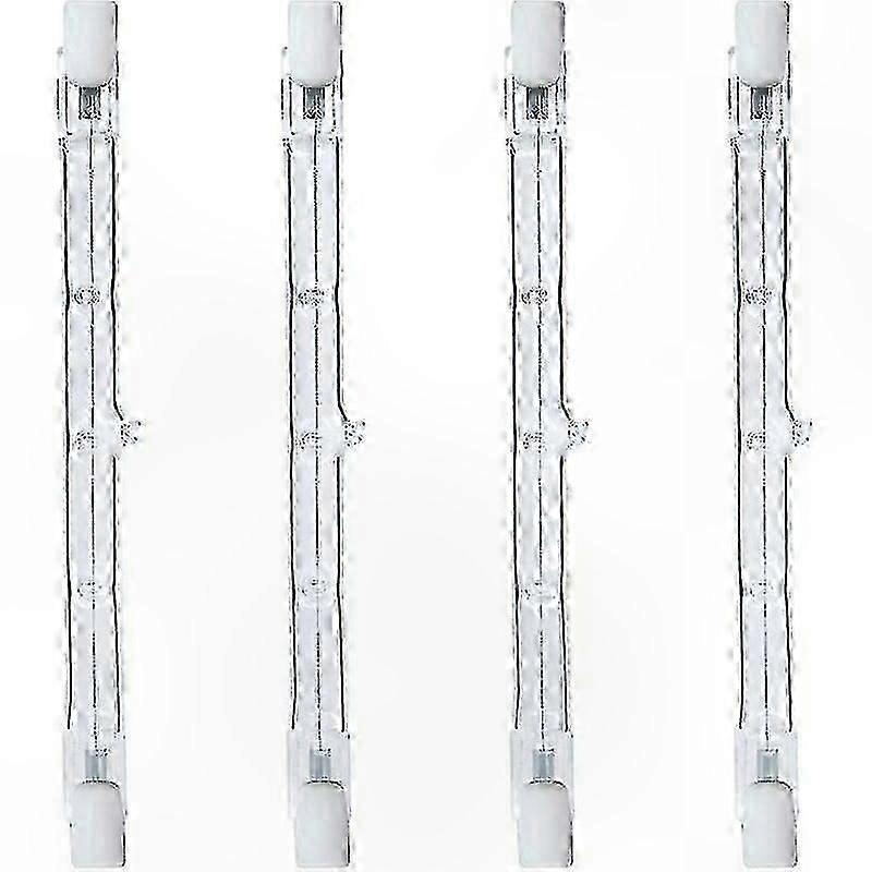 1500W R7s 254mm Halogen Bulbs, 4-Pack