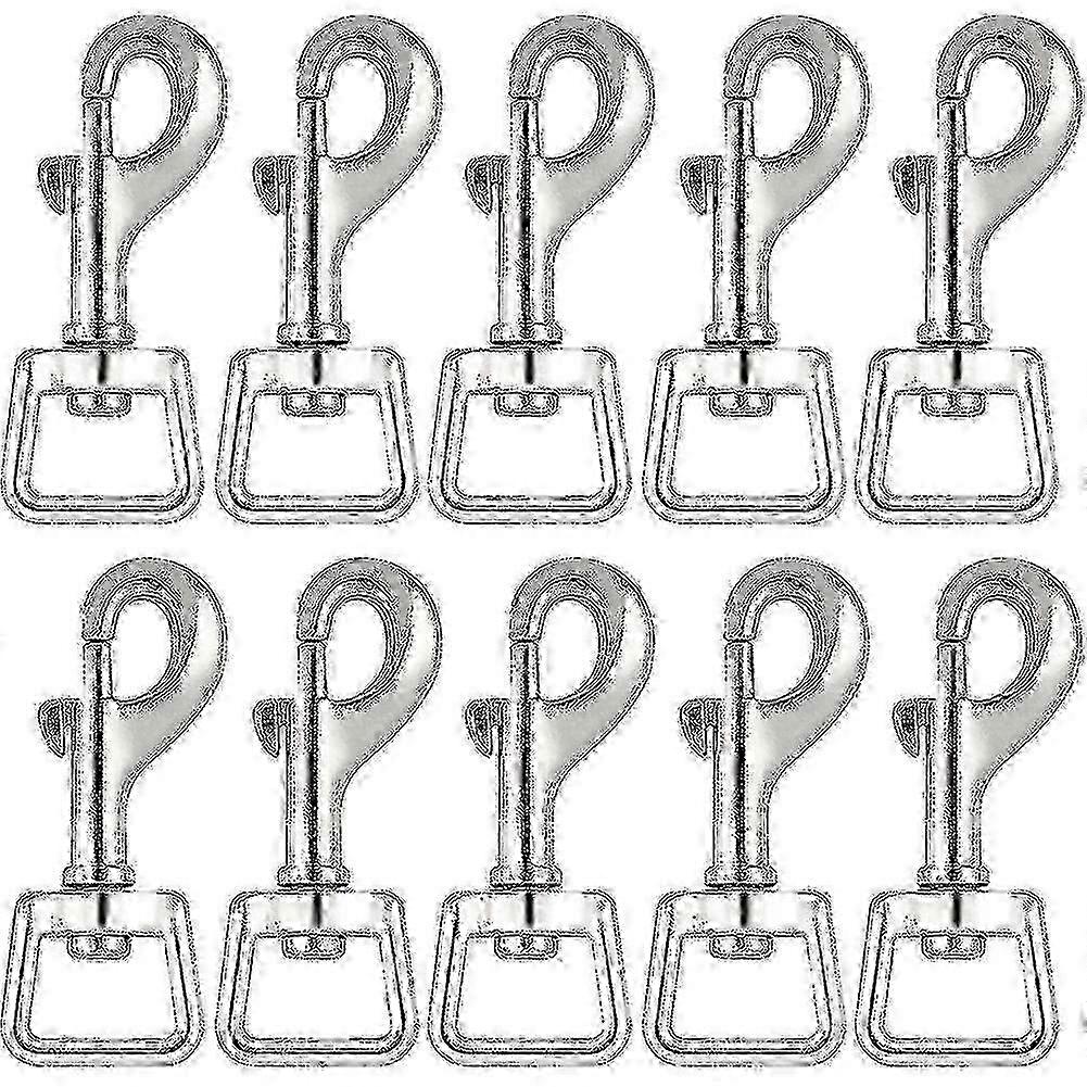 20pc Snap Hooks For Dog Leash Linking,Heavy Duty Swivel Clasp Eye Bolt Buckle Trigger Clip For Spr f74 miao8