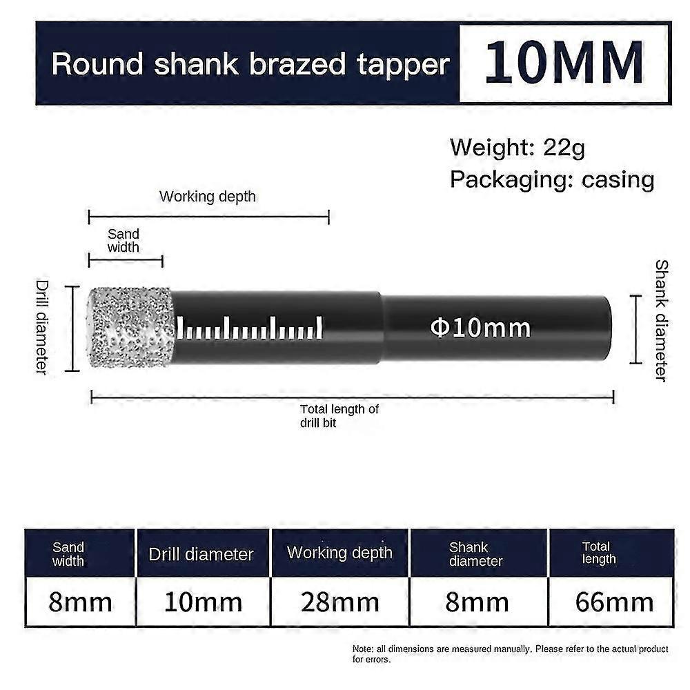 Brazed Dry Ceramic Tile Diamond Drill Bit Core Drilling Bits Marble Granite