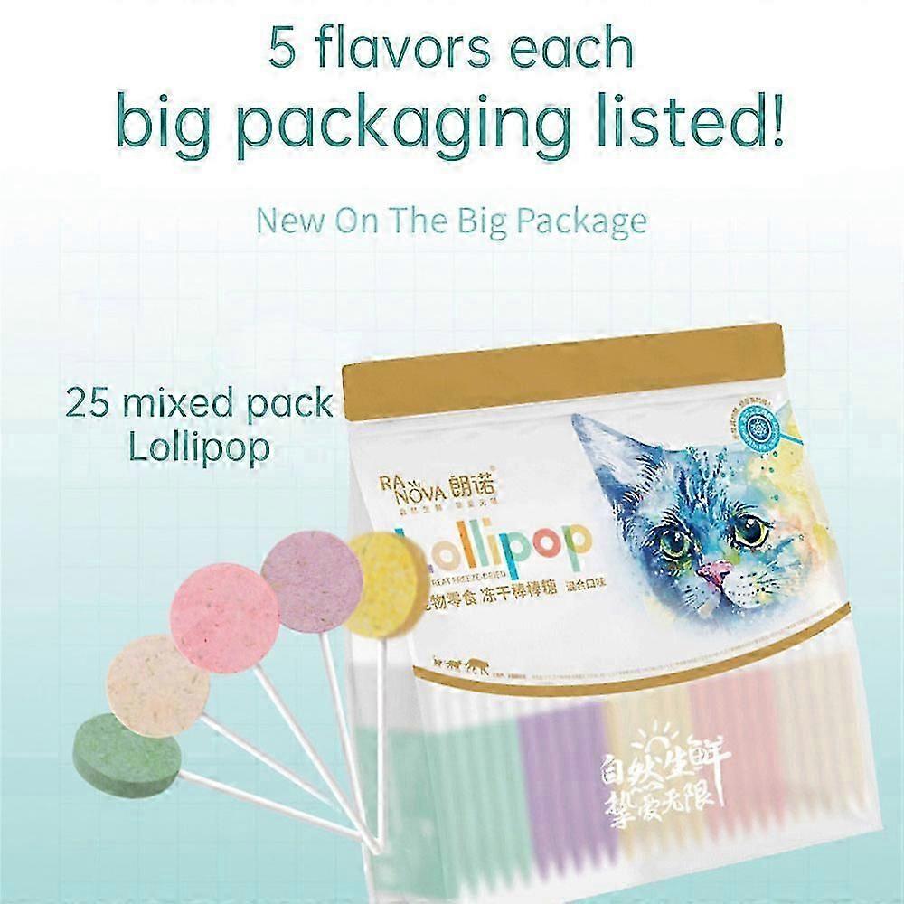 Celery Pets Lollipop Kattgodis, Frystorkade Lollipop Slickbara Våta Kattgodis