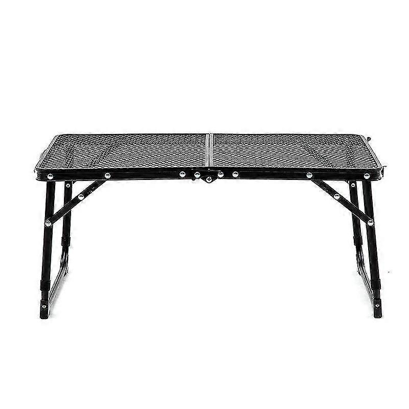 Black Deer Iron Mesh Folding Table