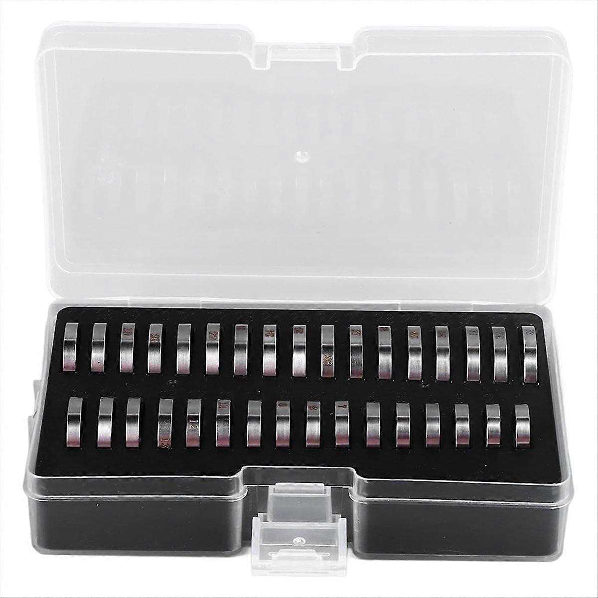 Ring Sizer Tool,Ring Gauges Finger Sizer Measuring Ring Tool