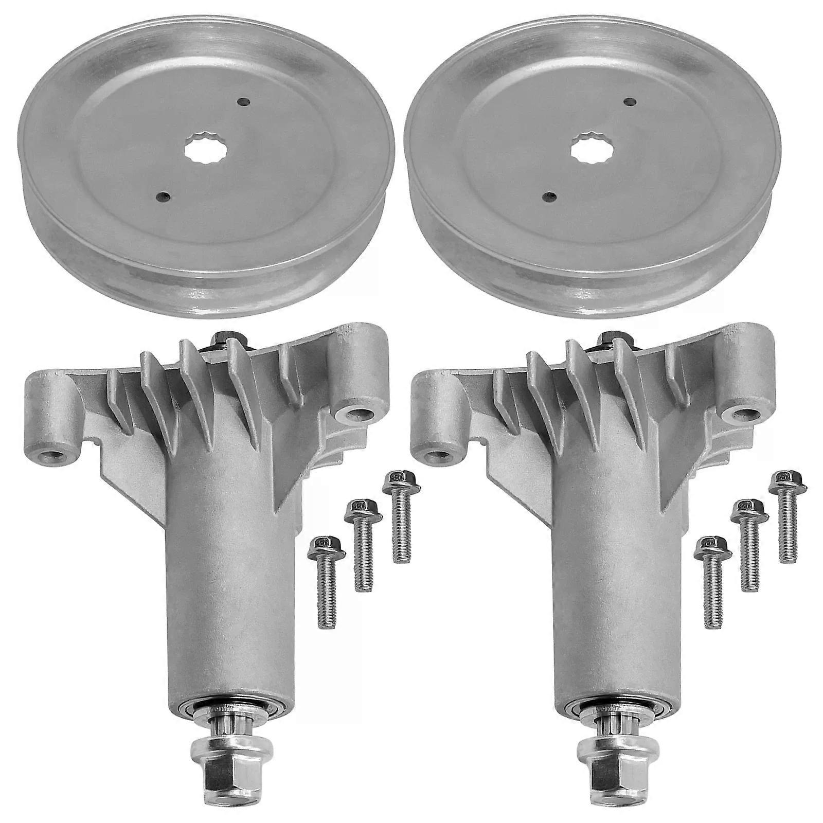 2 Spindle Assembly Pulley For Husqvarna Yth 1452 XPa 150 1542 XP B XPc XPd XPe F NO.64524