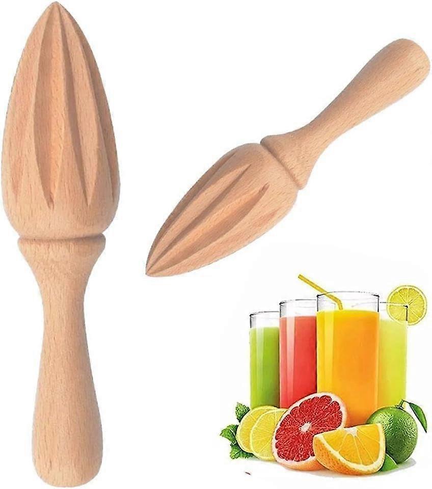 Wooden Citrus Juicer Handheld Manual Lemon Reamer Portable Fruit Squeezer For Home Cafe Bar Kitchen Utensils