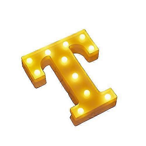 25-26 Led T Alphabet Letter Night Light