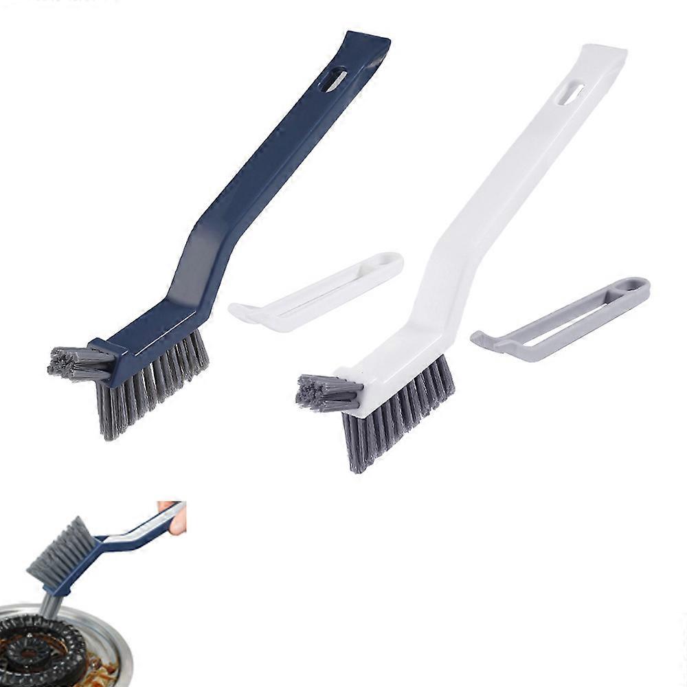 2Pcs Crevice Gap Cleaning Brush 2 in 1 Multifunctional Gap Brush