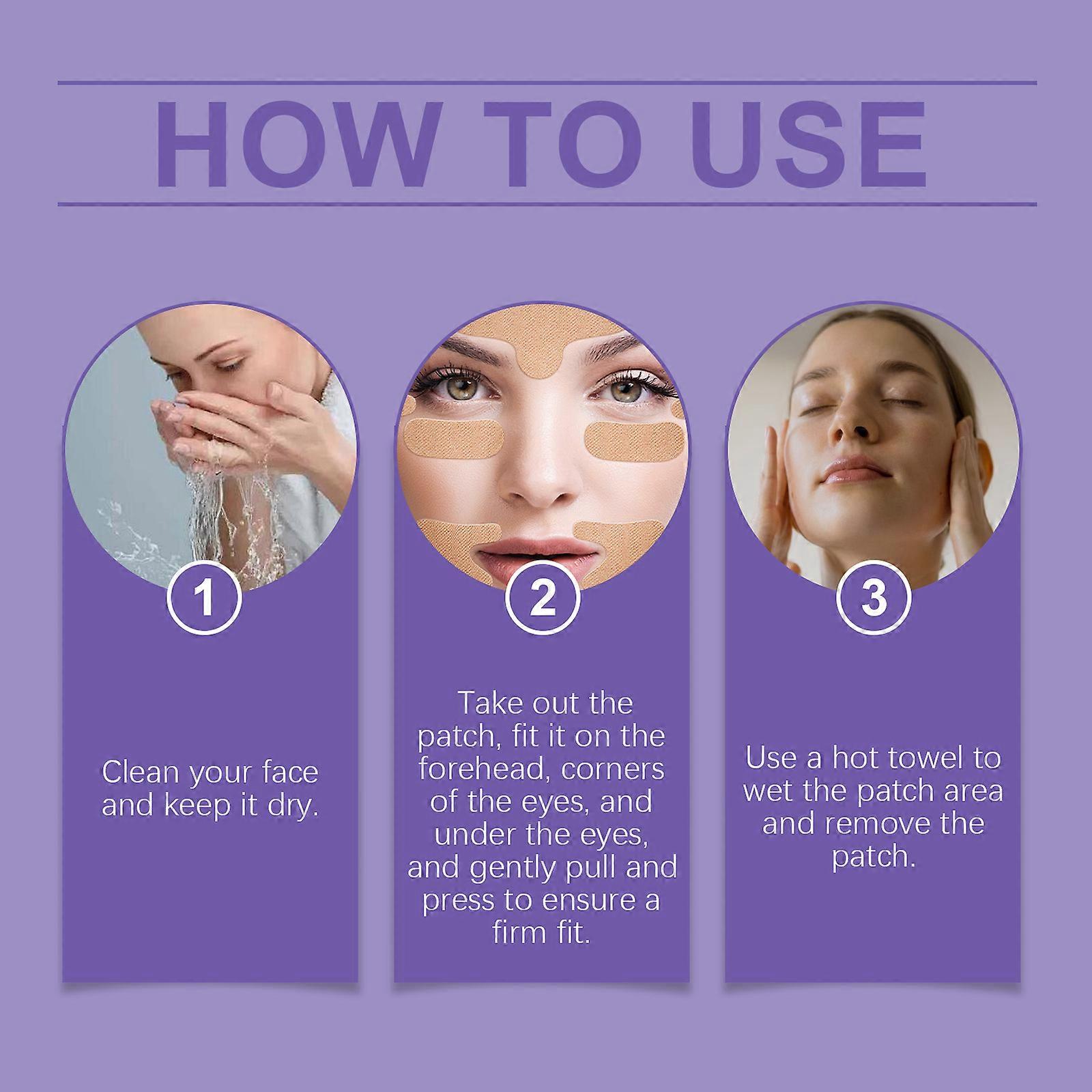 EELHOE Face Firming Patch, Gentle Formula Lift Face To Improve Fine Lines Care Face Firming Patch