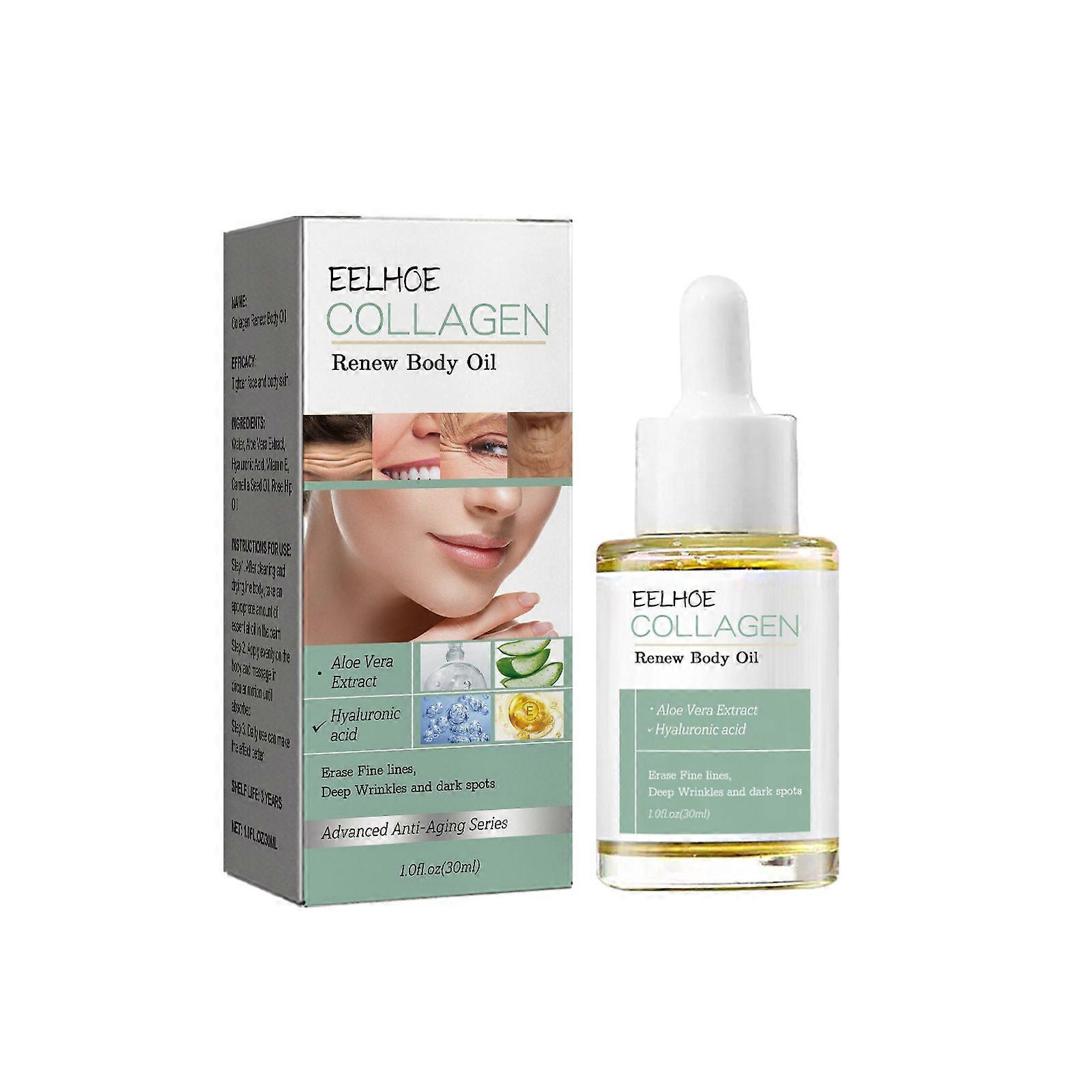 Collagen Body Essence Oil Contains Aloe Extract