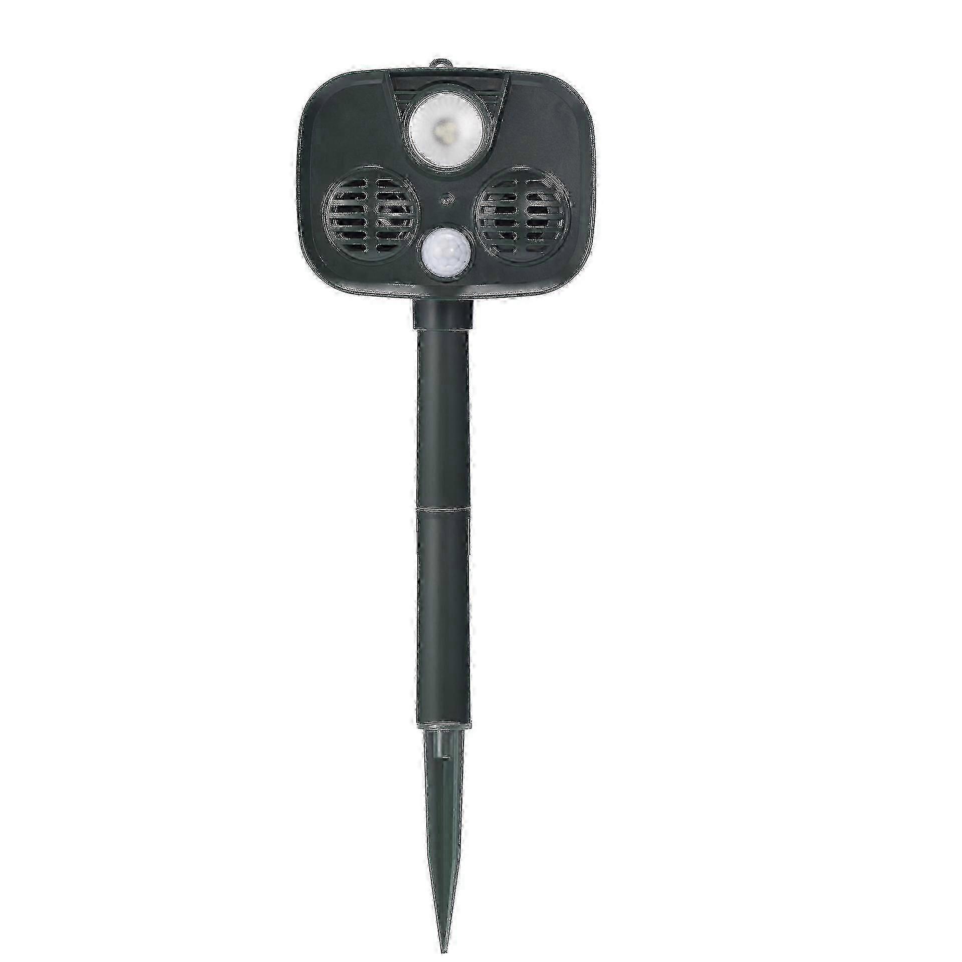 الطاقة الشمسية بالموجات فوق الصوتية مبيد الحيوانات أدى ستروب طرد في الهواء الطلق التخييم لص إنذار مكافحة تسلل الحيوانات