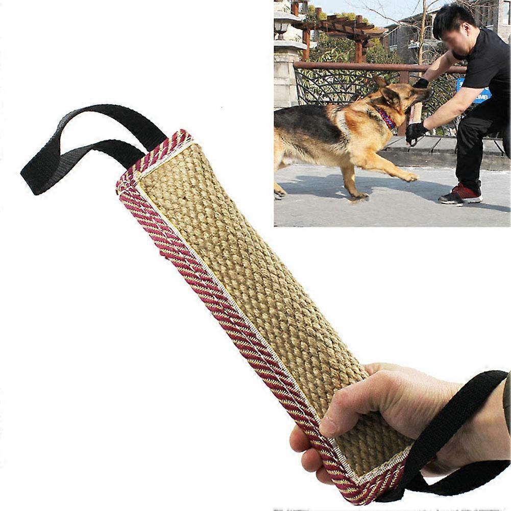 Dog Bite Tug Toy With Two Handles Interactive Pull Toy Training Toy For Medium And Large Dogs Model 1