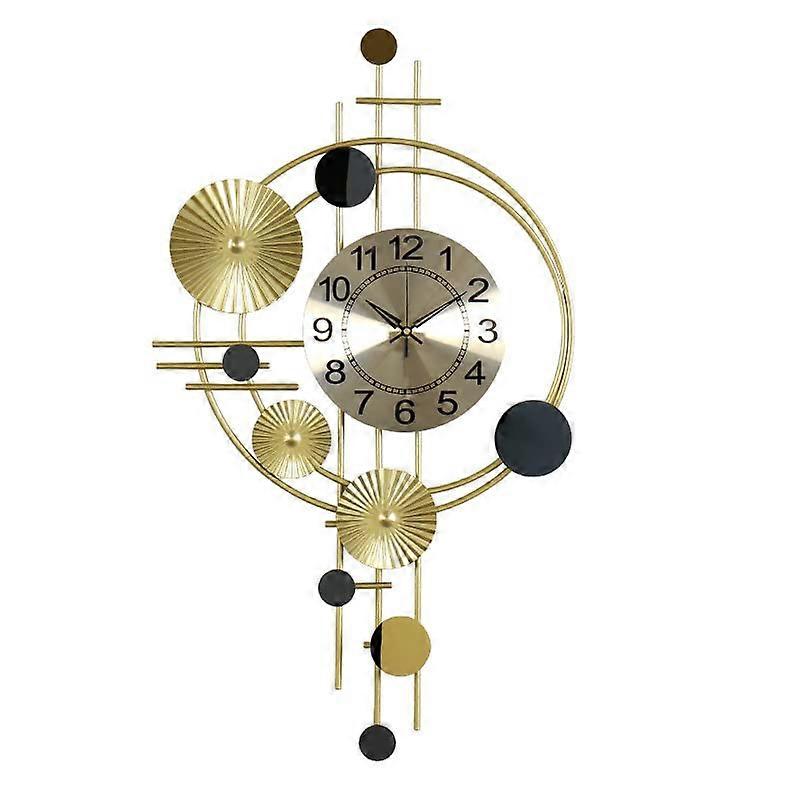 Wall Clocks Light Luxury Design Simple Modern Wall Clock Living Room Decor Art Clock