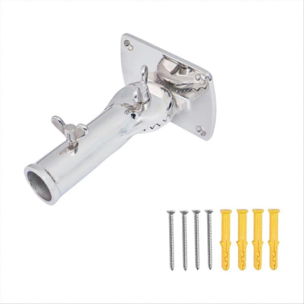 Flag Pole Holder Practical High Strength Solid Mounting Base Stand Mount for SUV ATV Yachts Ships H