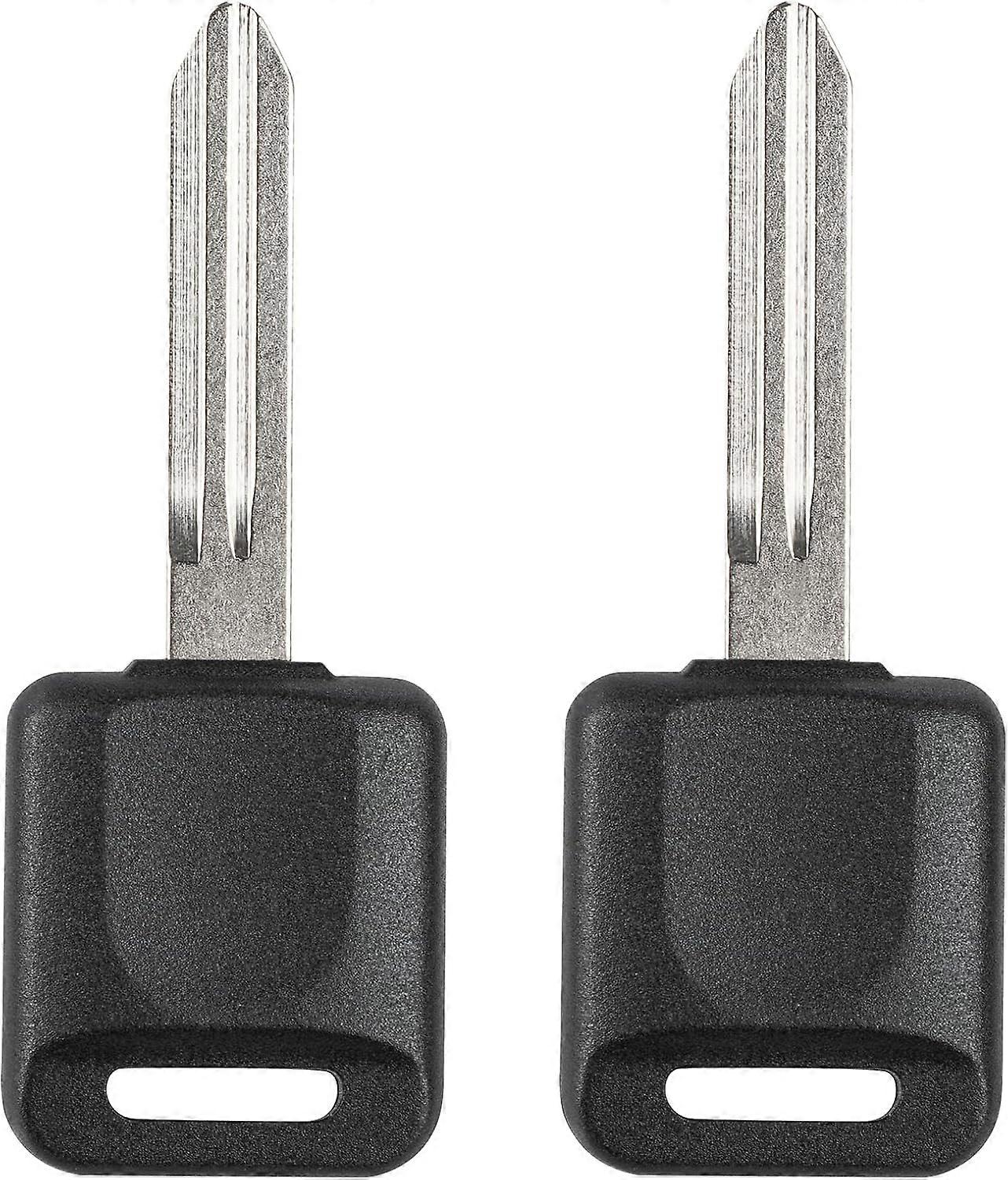 46 Chip Transponder Ignition Car Key Replacement for Nissan Altima Titan Frontier Quest Maxima Rogue Infiniti FX35 FX45  New Uncut  2Pcs  Locksmith Re