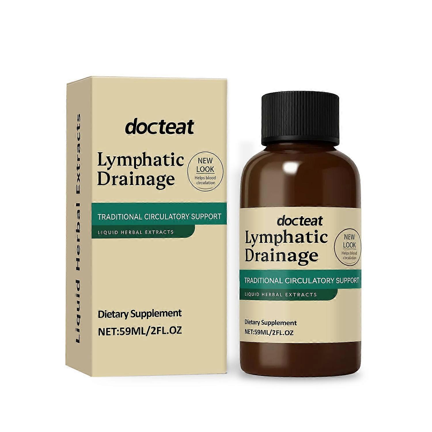 Lymphatic Drainage herbal liquid relieves lymphatic discomfort