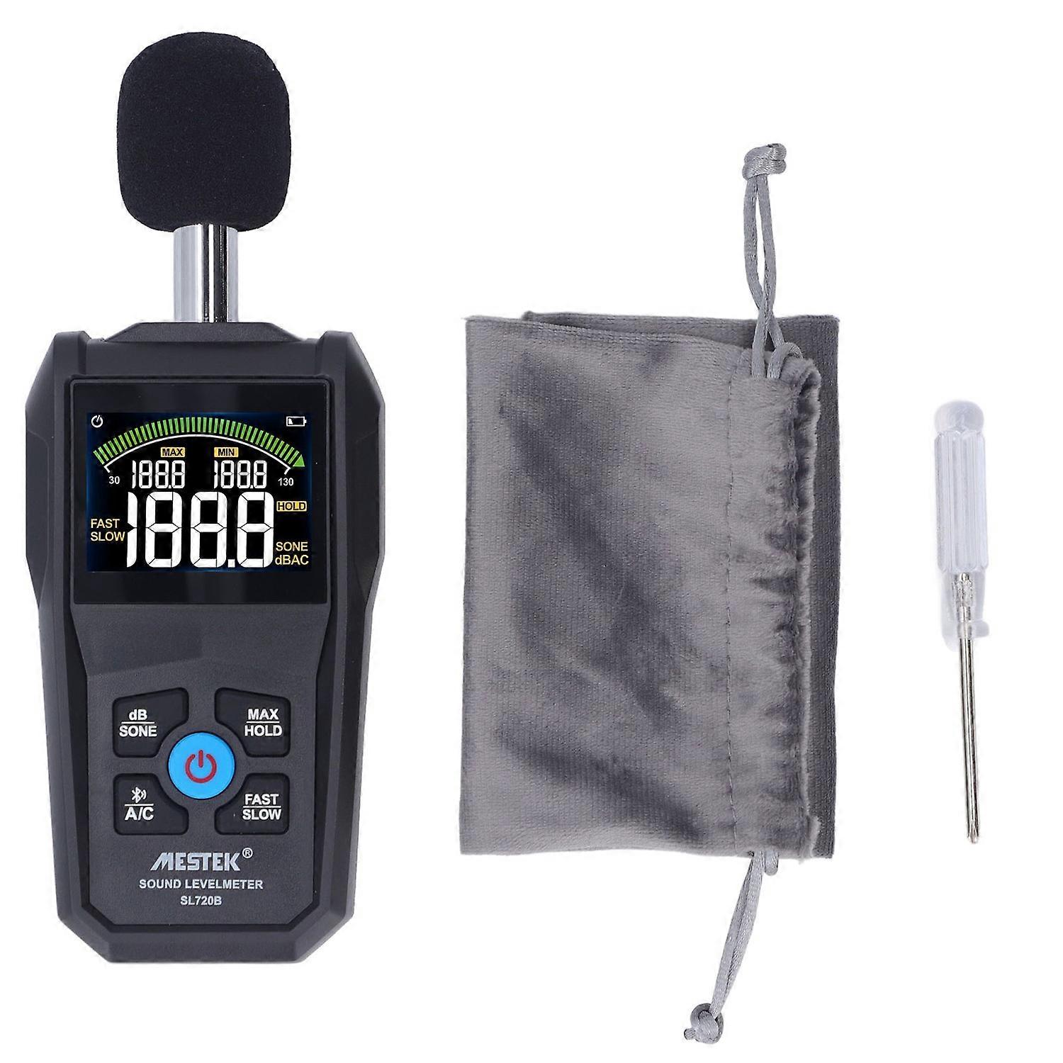 Noise Measure Device 30 to 130dB Digital Color Backlight Screen Sound Level Meter