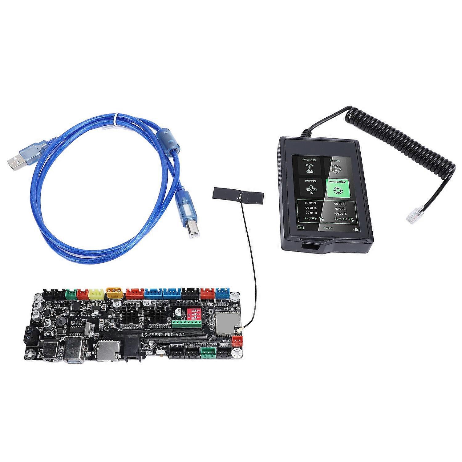 Graviermaschine Mainboard für MKS LS ESP32 PRO Dual Core 32 Bit Steuerplatine Silent Treiber mit 3