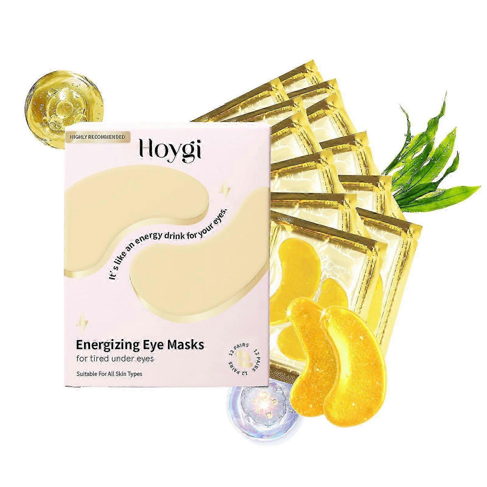 Hoygi Firming Eyes Mask Moisturizing Eye Skin Fading Wrinkle Elastic Moisturizing Soft Eye Care Patch