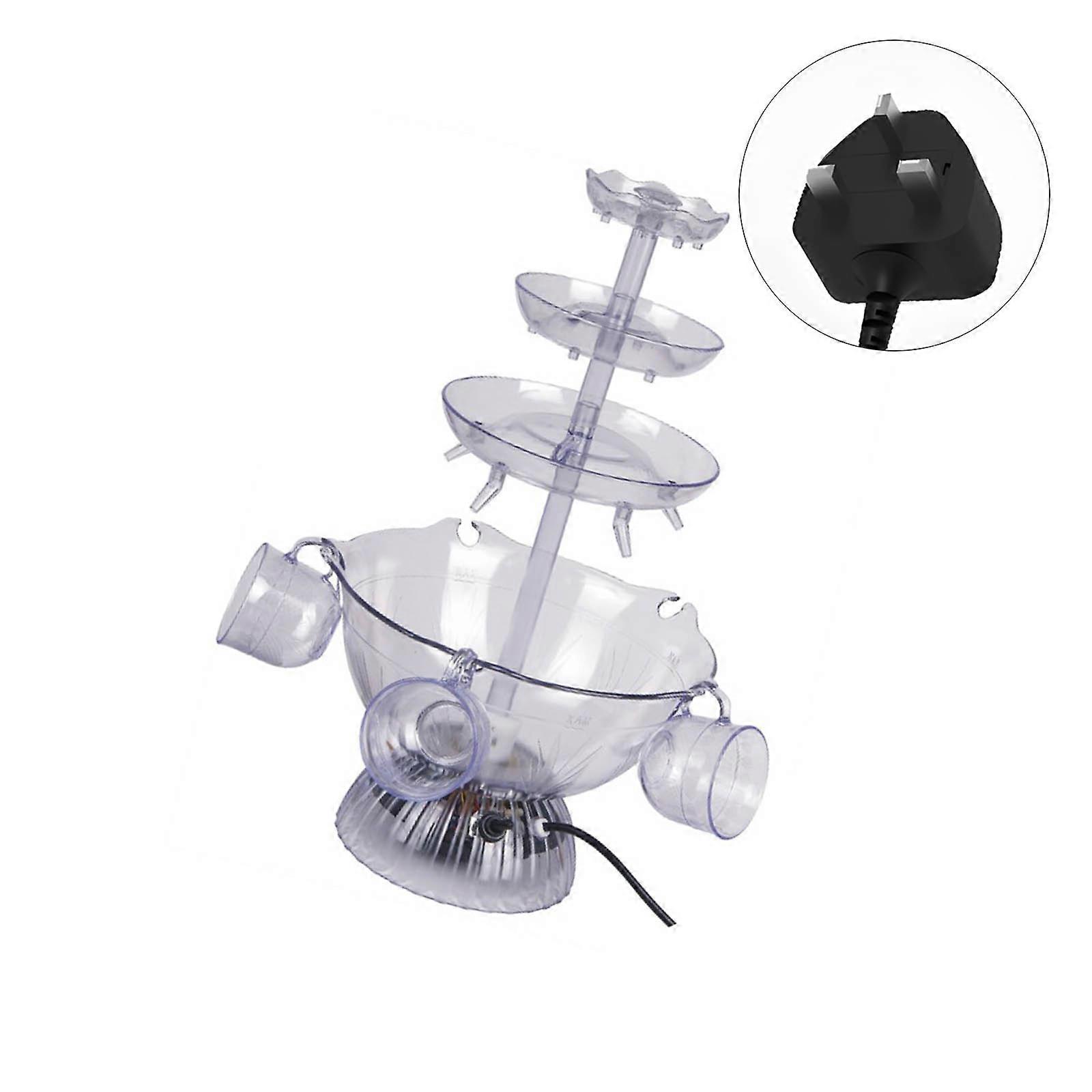 High Capacity Beverage Dispensing Fountain 220V With 360 Degree Viewing For Weddings Anniversaries And Special Event Multicolor