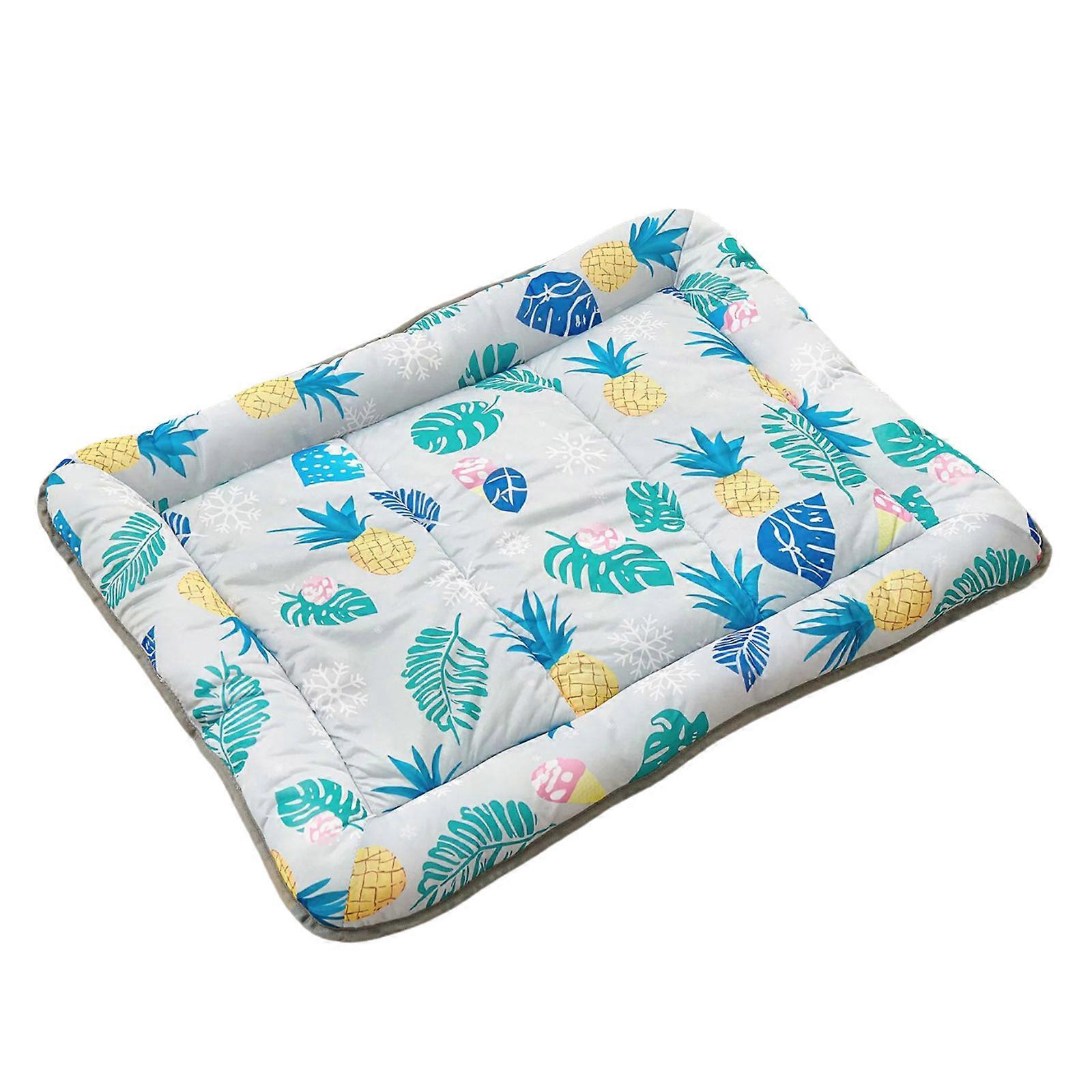 Soft Cushions for Pet Cooling Bed Suitable for Small to Large Cats Breathable Cushion Scratch Resistant Mat  S