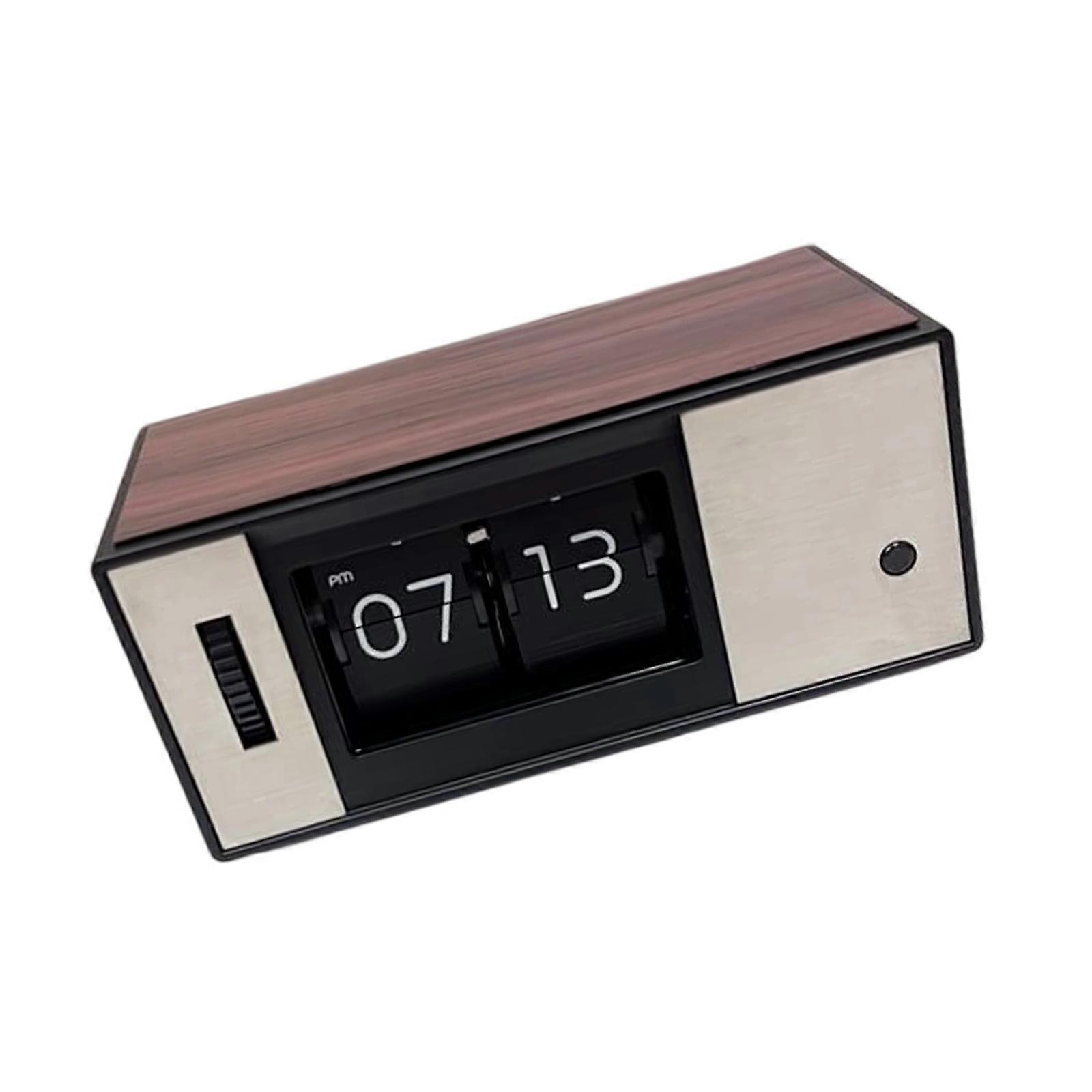 Industrial Old Toss Down Clock Large Number Display Bedlight Function Car Telecommute Decoration Part Multicolor