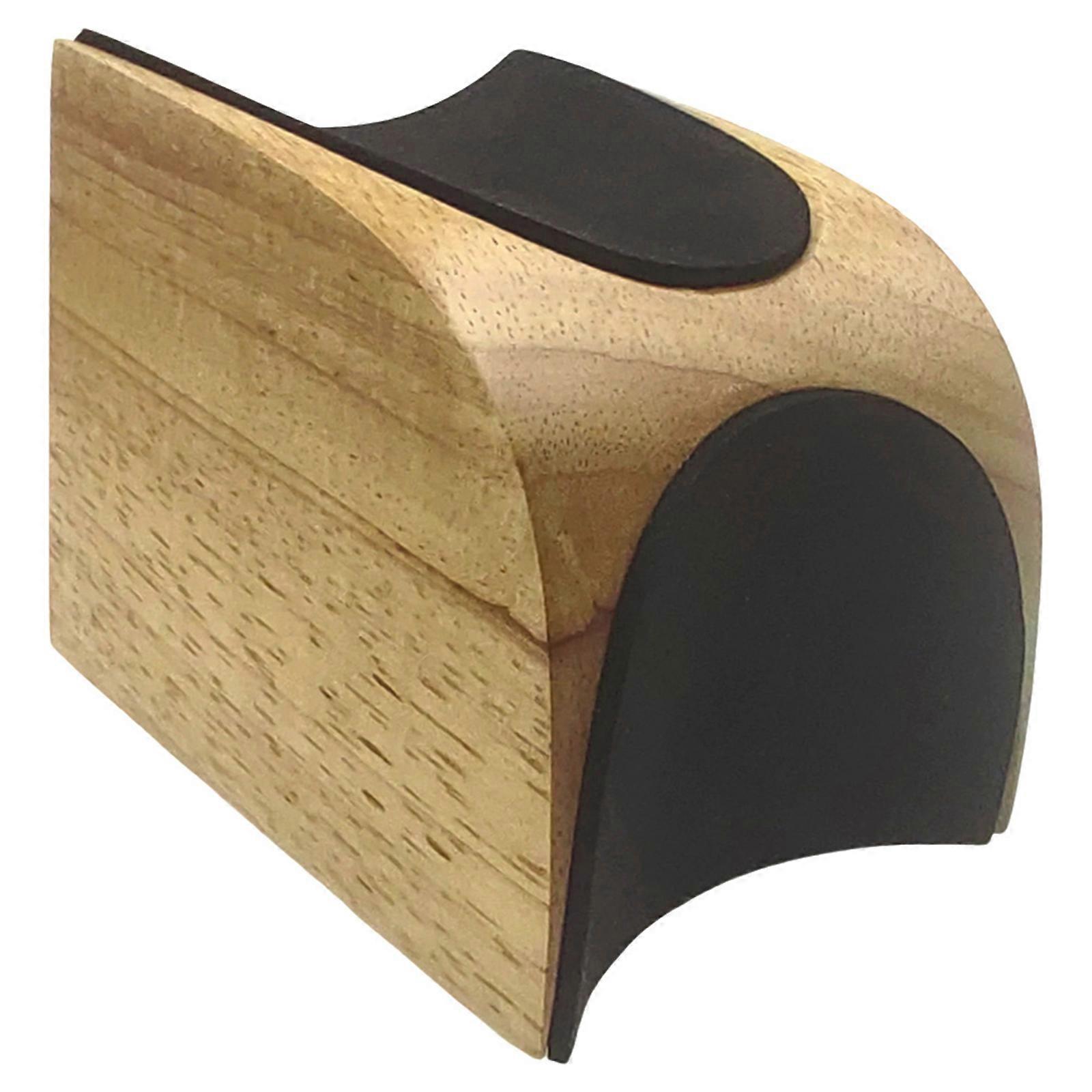 Ergonomic Wood Guitar Bass Neck Rest Instrument Repair Stand for Secure Instruments Support During String Maintenance Multicolor