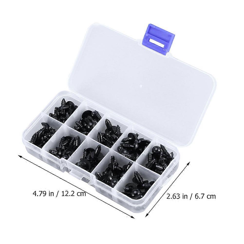 Eyes For Soft Toys Diy Puppet Environmental Protection Durable Plastic 2Boxes