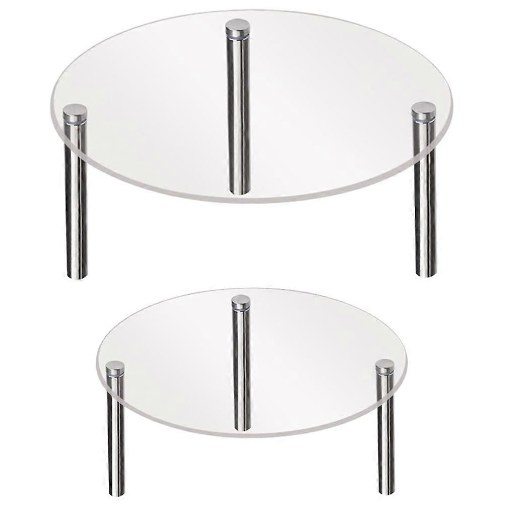 Eease Clear Acrylic Cake Stand Set for Wedding Tea Party Display