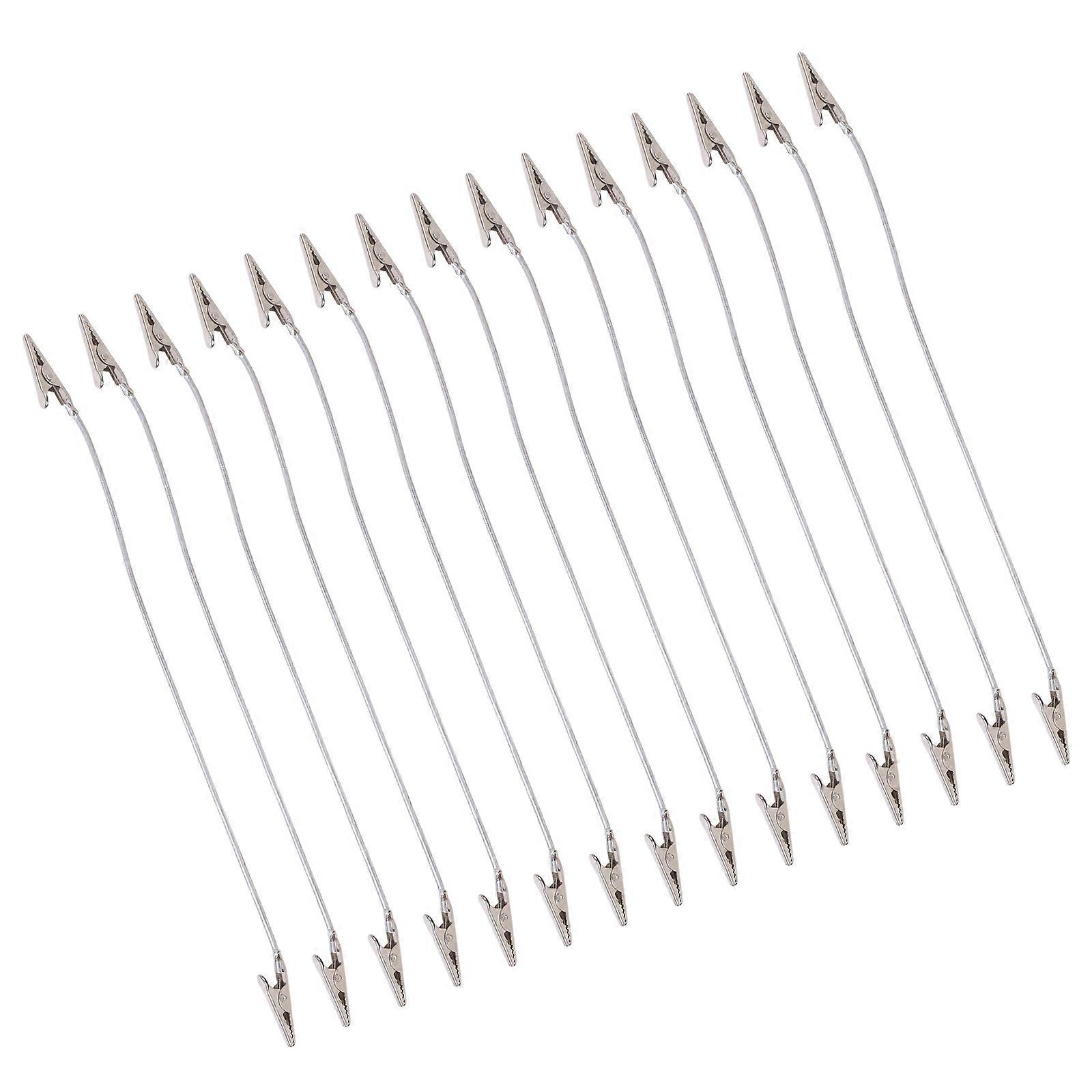 15Pcs Double Ended Flexible Incenses Stick Burners With Alligator Clip Secures Grip Insect Coil Stand For Indoor Use Multicolor