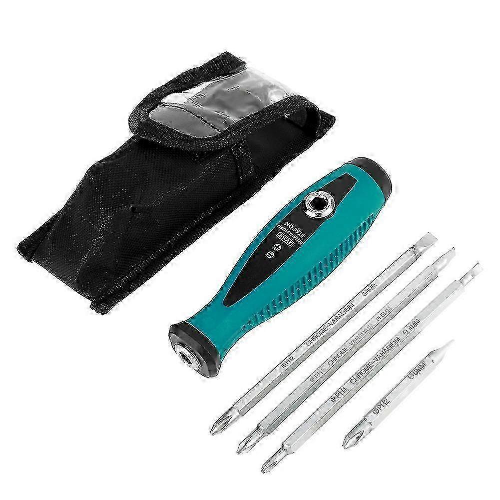 Multiple Function Cross Flat Head Magnetic Screwdriver Two Way Repair Tool z