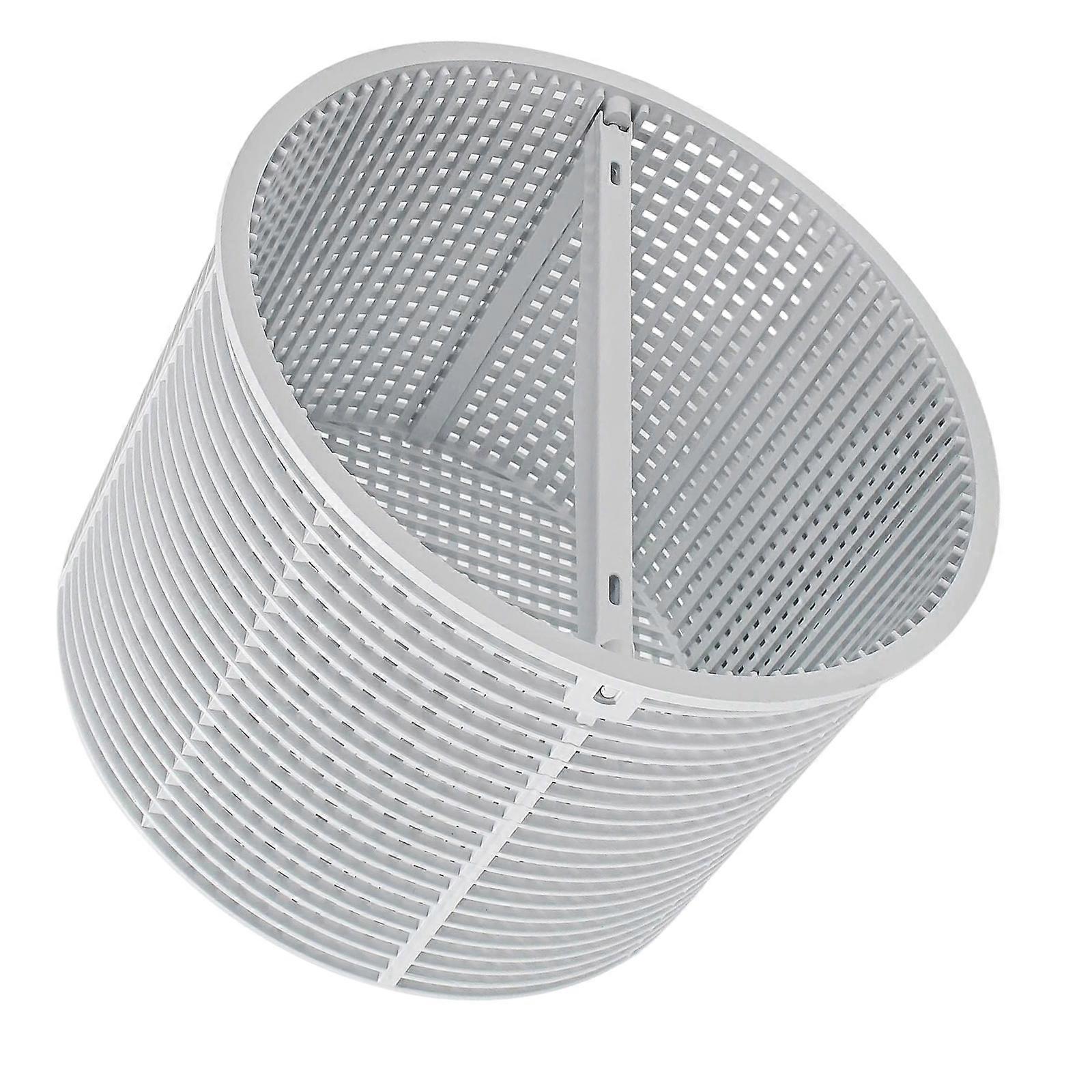 Swimming Pool Skimmer Replacement Basket for SP1082 B-152 Inground Pool Skim Filter Remove Leaves and Debris  White
