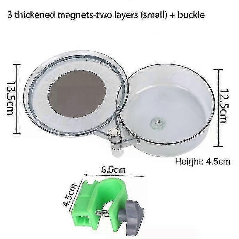 Full Magnetic Bait Tray Fine Workmanship Multi-layer Multi-angle Pull Bait 360-degree Rotation Sturdy And Durable Fishing Tools w