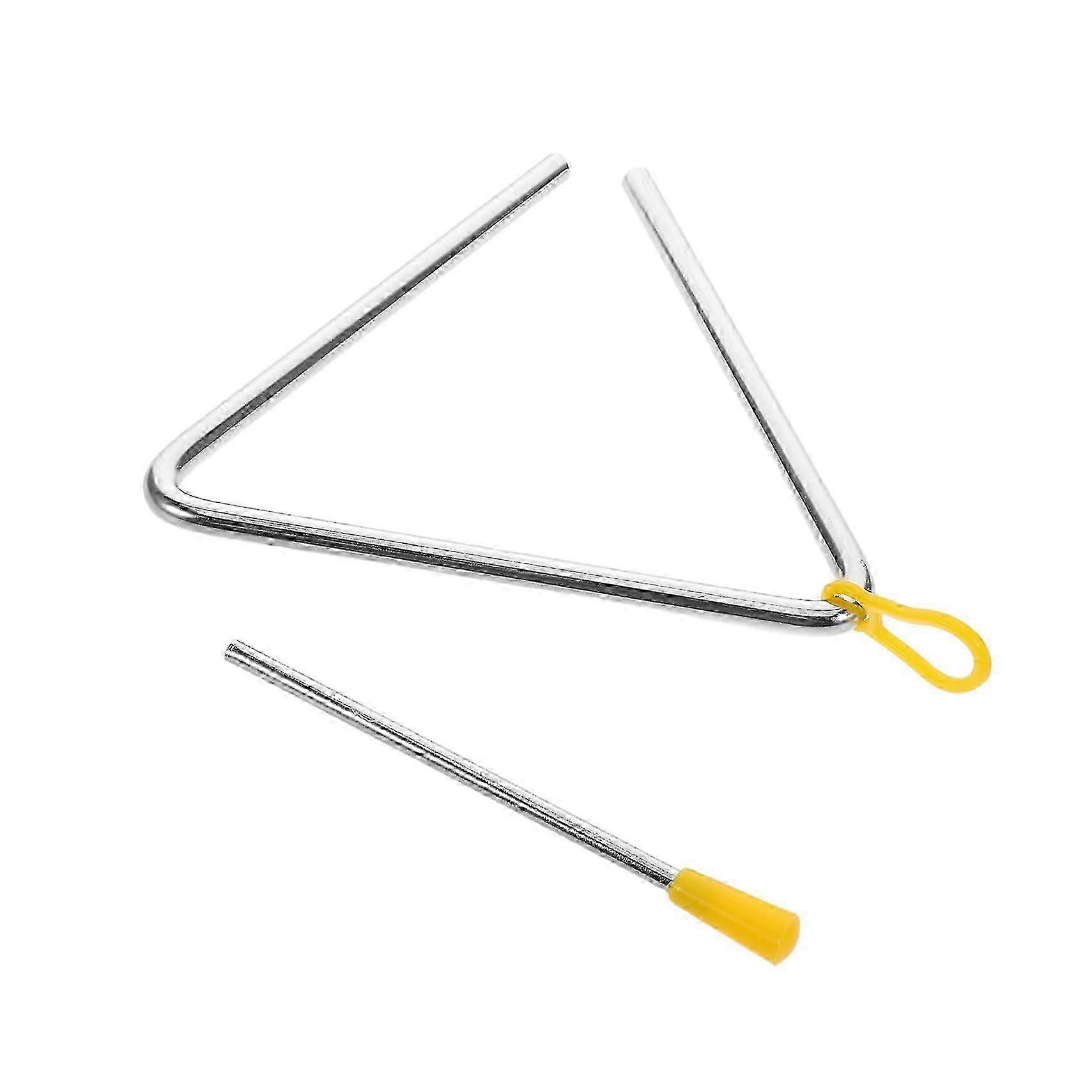 Percussion Instrument for Handshake Triangles Triangle Musical Instrument Triangular Percussion Instrument Support Musical Triangle Metal Plastic