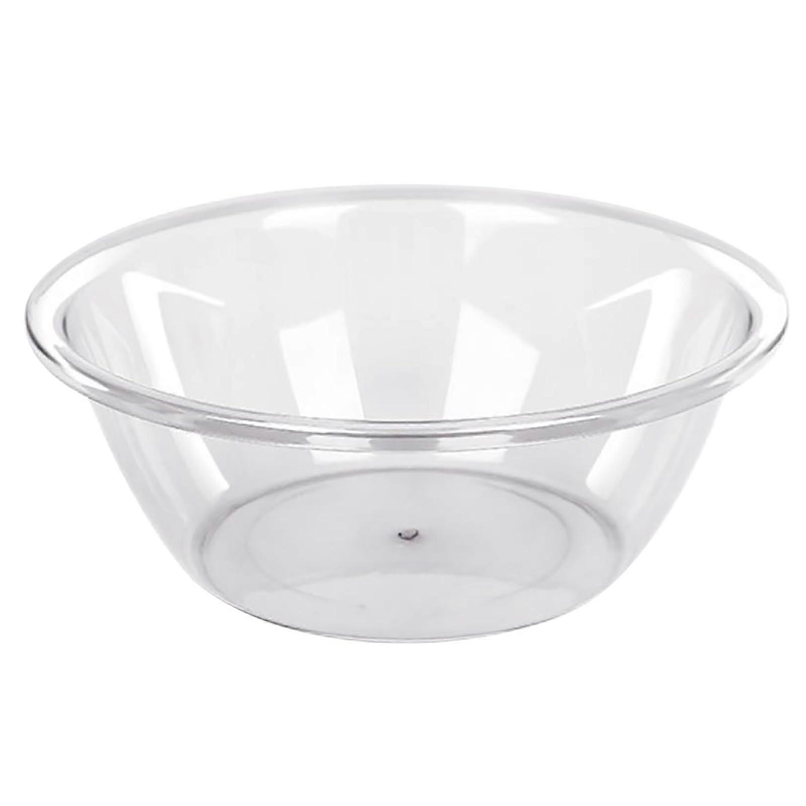 Plastic Transparent Thick Wash Basin Large Capacity For Students 12L Clear Design Durable Material Easy Clean