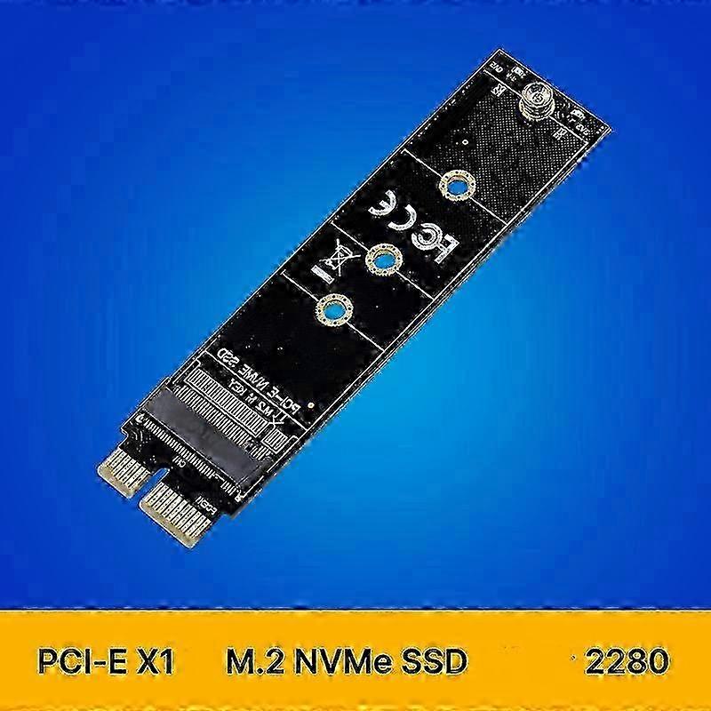 PCI-E X1 to M.2 NVMe SSD 2280 Expansion Card Desktop PC PCIe x1/x4/x8/x16