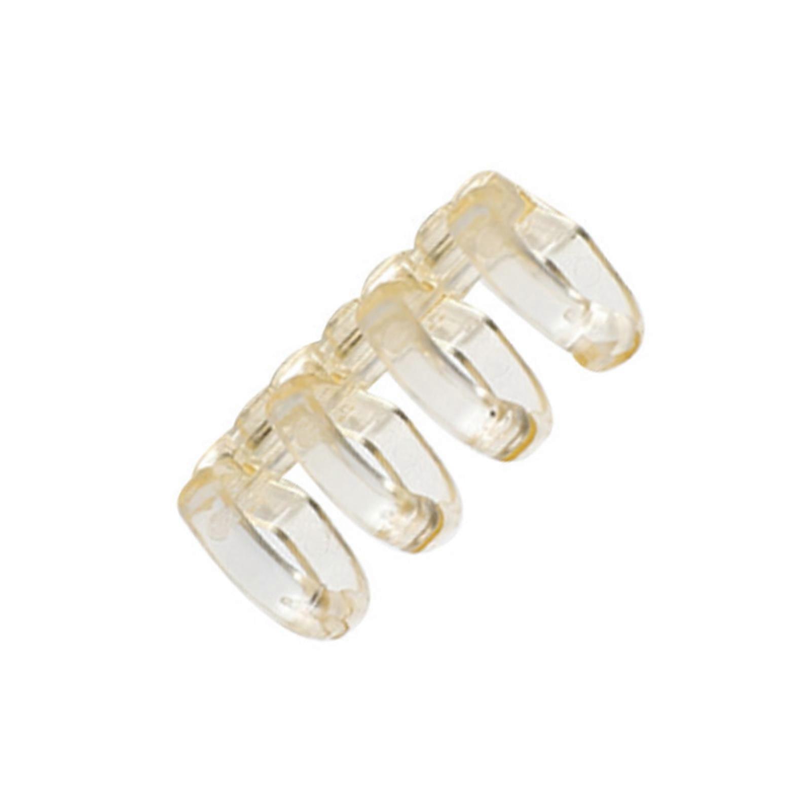 Multi-functional Binding Coil 4-ring Plastic Binding Comb for Loose-leaf Notebook Refill Binder Notepad DIY Scrapbooking  Light purple