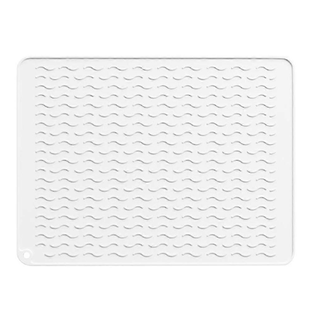 Silicone Dish Drying Mat - Heat ,Foldable, Non-Slip A