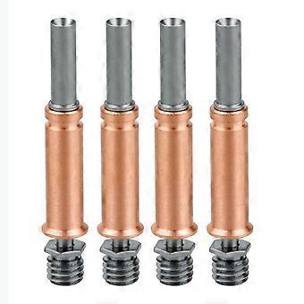 4pcs Bimetal Heatbreak Upgrade Throat for 3 Throats for 3 Hotend 3D Printer Accessories