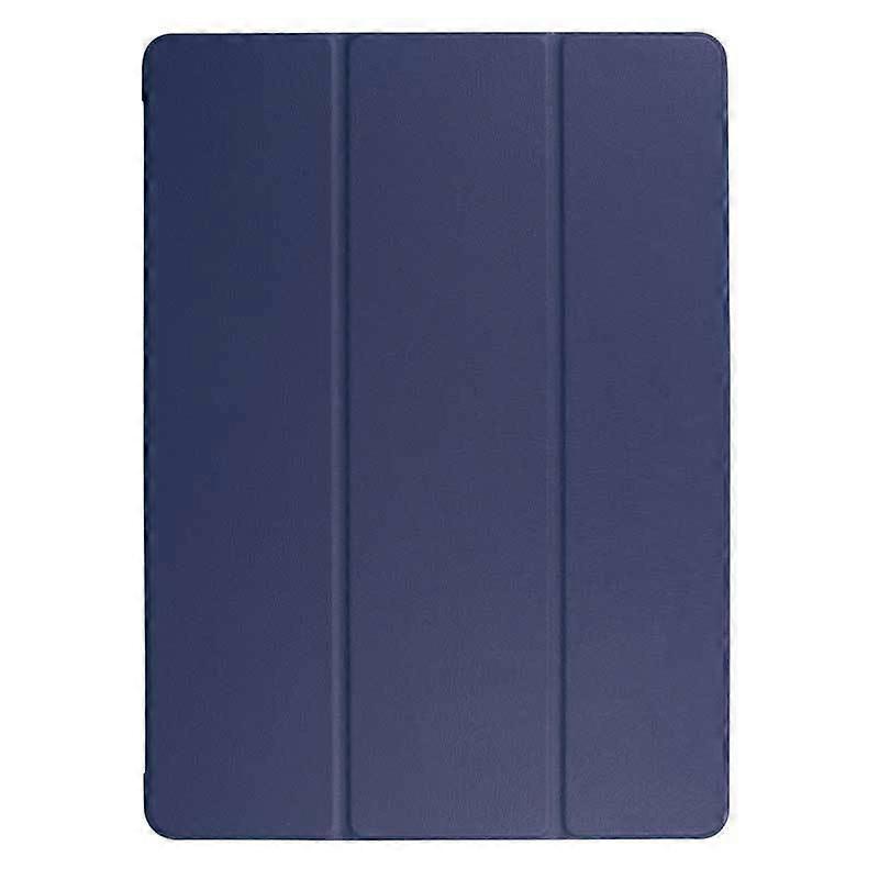 iPad Case for Air 4 5 and Pro 11 12.9 with Pencil Holder, Magnetic Tri-Fold Stand, Dark Blue