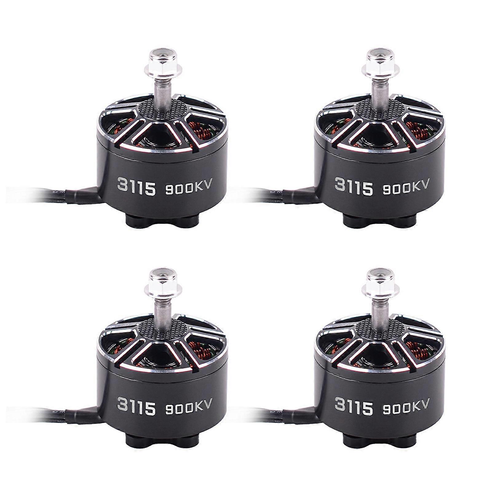 Lightweight 3115 900KV Brushless Motor for 9" 10" Quadcopters Long-distanced Drones Efficient and Powerful Motor Repair Multicolor