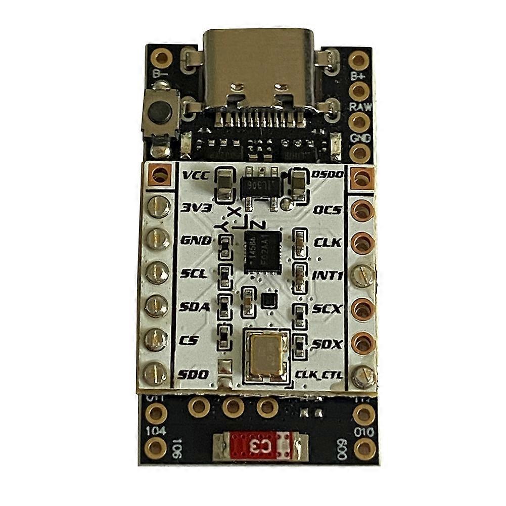 ICM-45686 + QMC6309 with ProMicro NRF52840 Stacked-SmolSlime Module for SlimeVR Tracker and Smol Slime Tracker