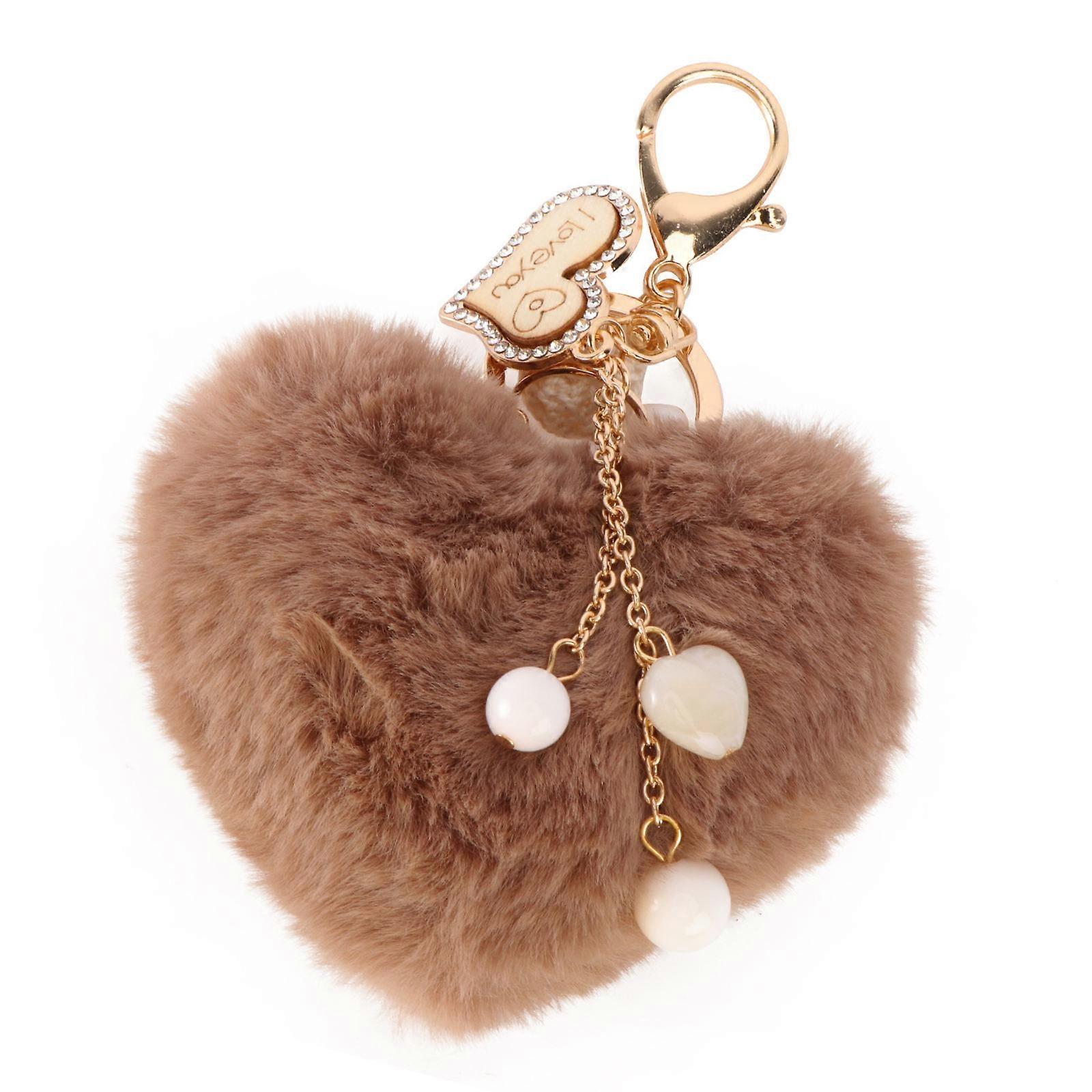 Heart Shape Key Chain Key Holder for Decor Bag Pendant Charm