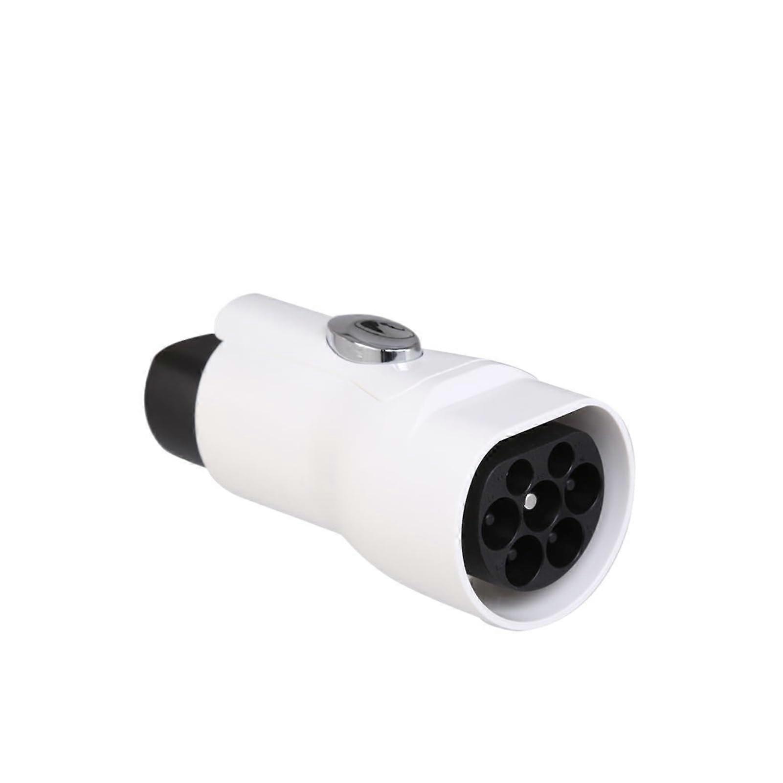 Type 1 to GB/T EV Charging Adapter with Lock Compatible for American to National Standard