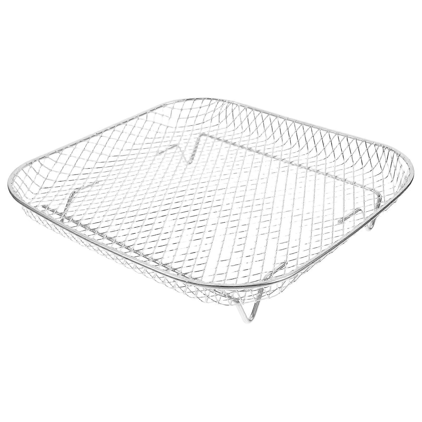 Stainless Steel Air Fryer Rack for Dehydrating Single Layer Cooking Tool