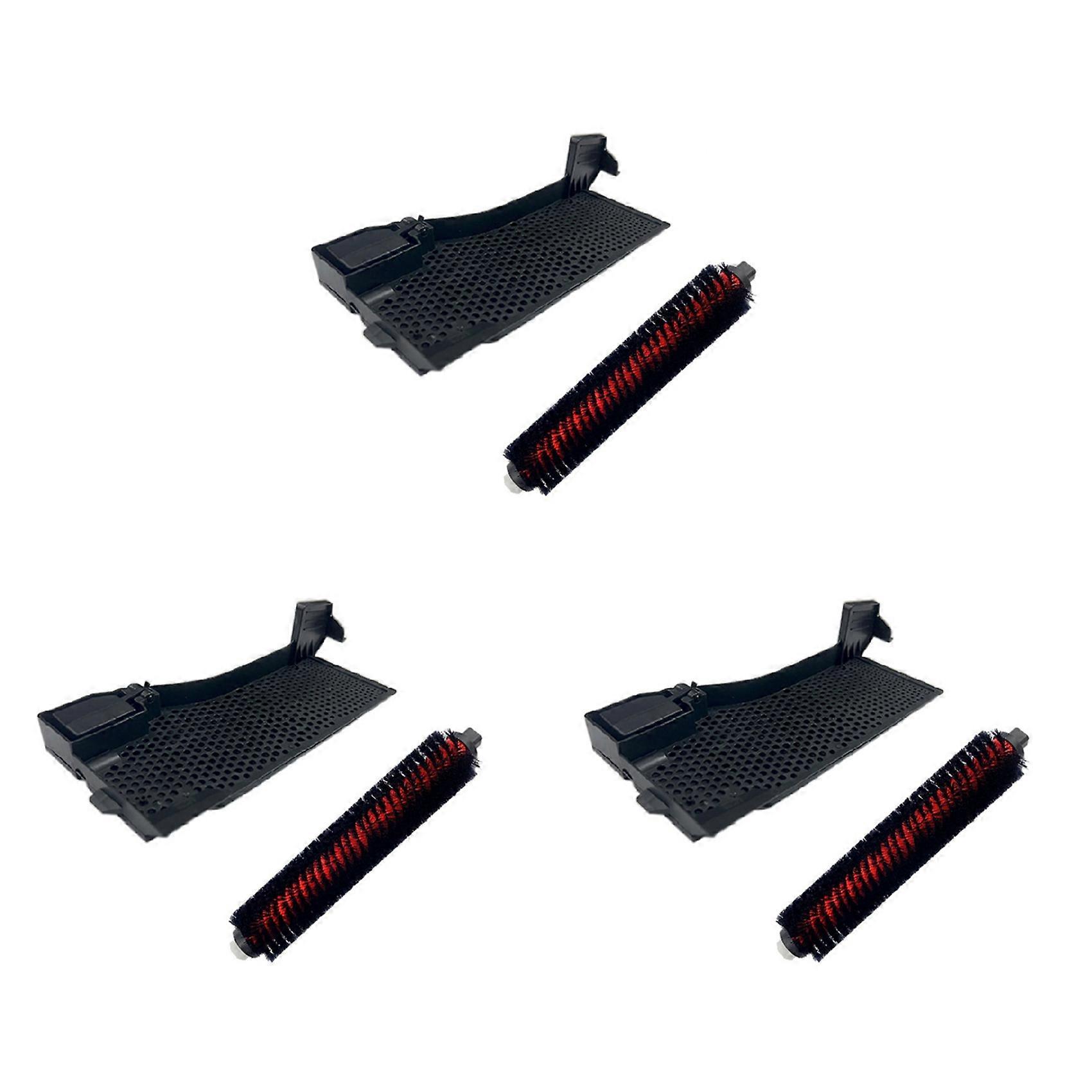 3X for Roborock S7 Pro Ultra /S7 MaxV Ultra/ G10/G10S High-Speed Dock Self-Cleaning Brush& Base Station Filter Sinks