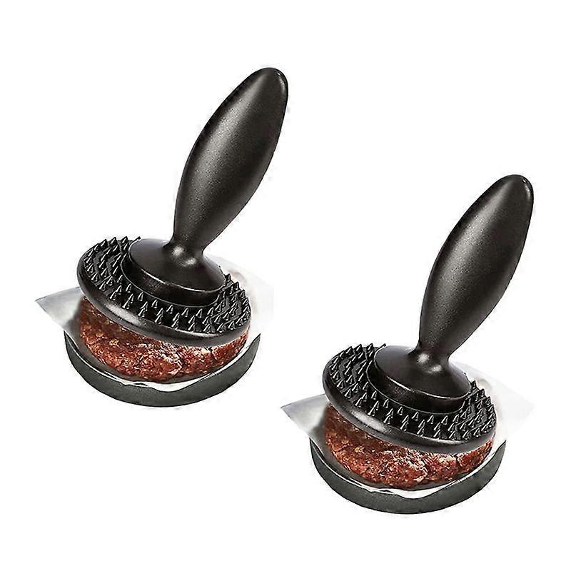 2Pcs Reversible Meat Tenderizer and Pounder, Dual Sided