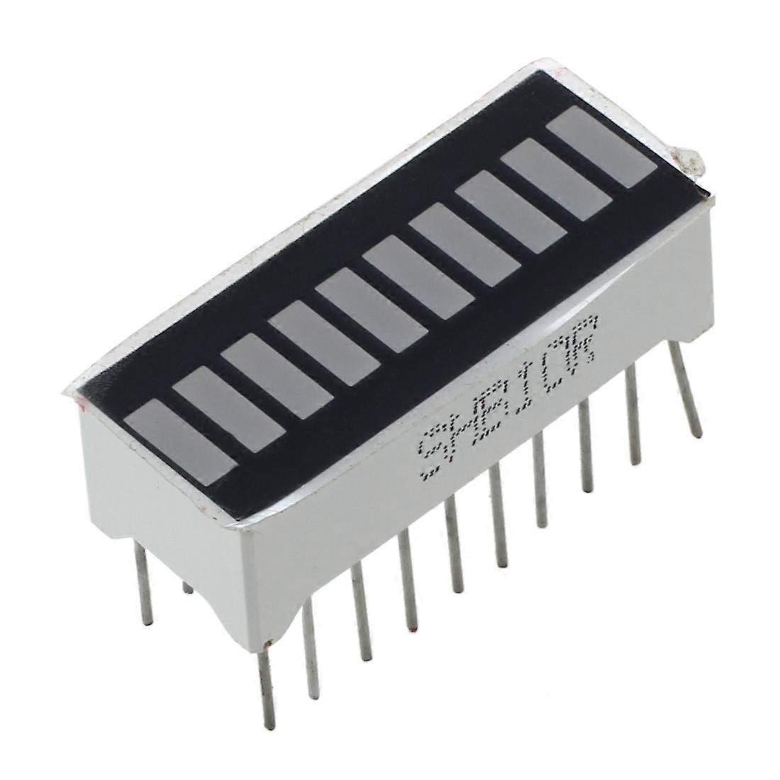 10 Segment Röd LED Stapeldiagram Display