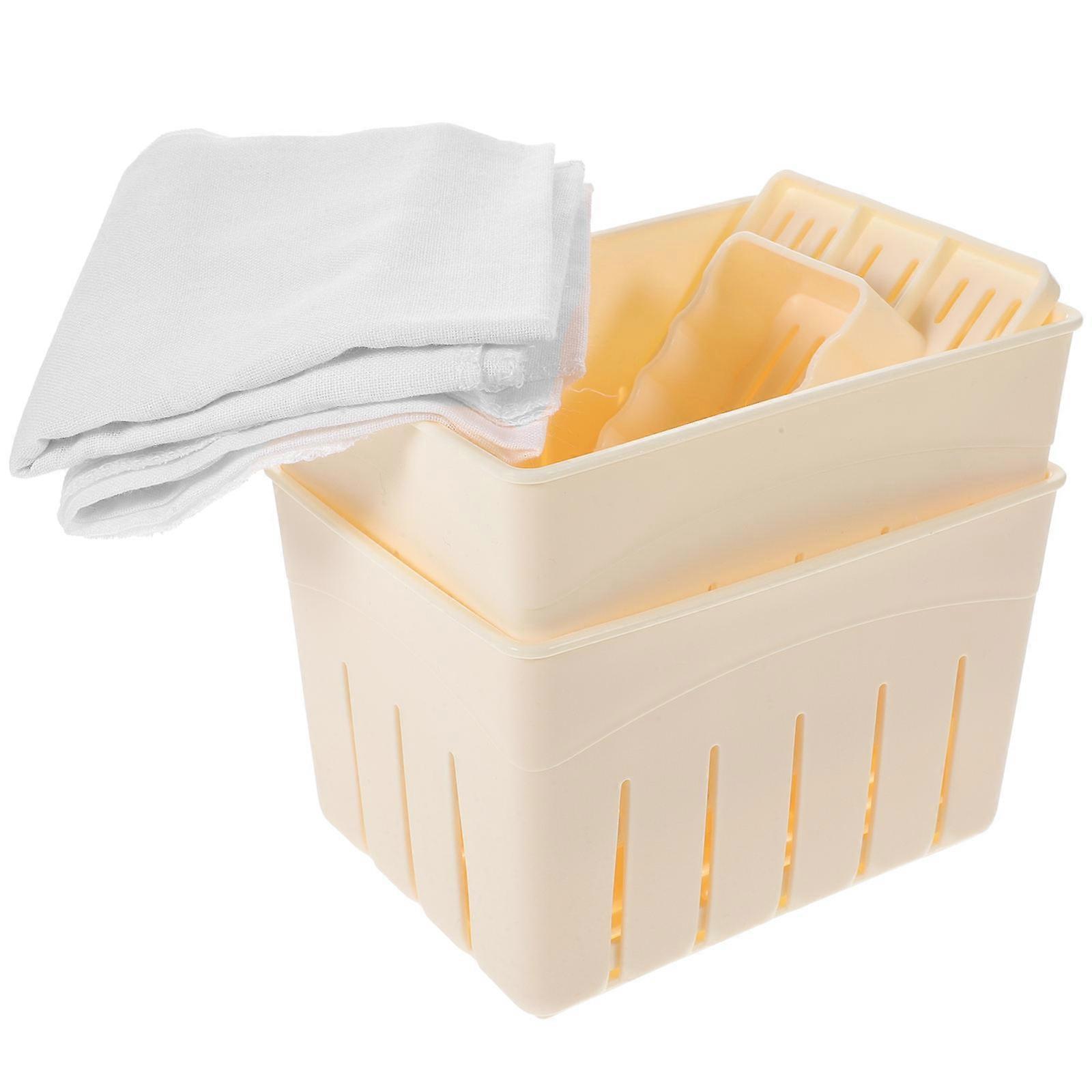 2 uppsättningar Tofu Press Tofu Tool Filter Box Tofu Press Formar Tofu Presser Hemtillbehör