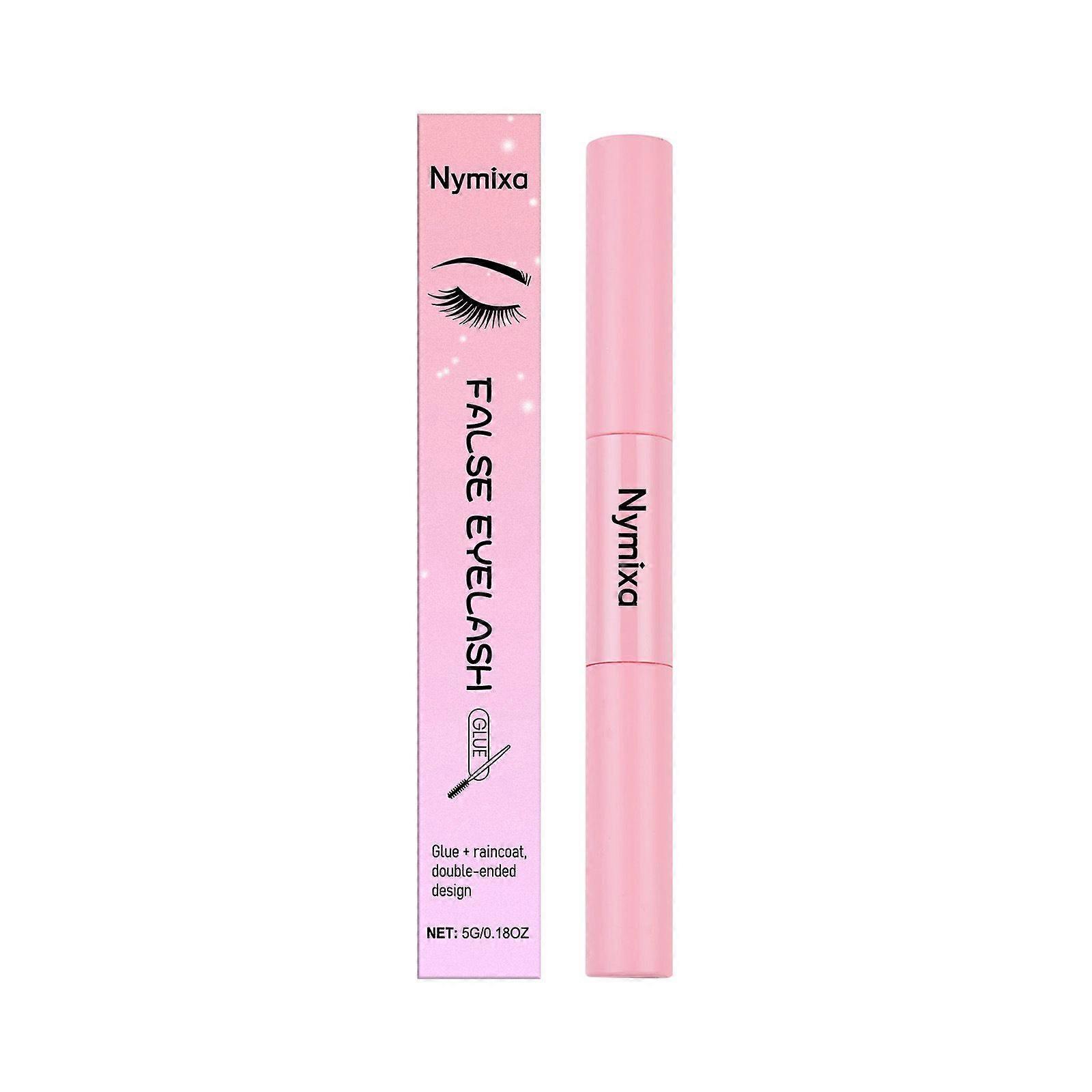 False Eyelash Glue, Lash Bond and Seal Mascara for Long Lasting Waterproof Eyelash Extensions