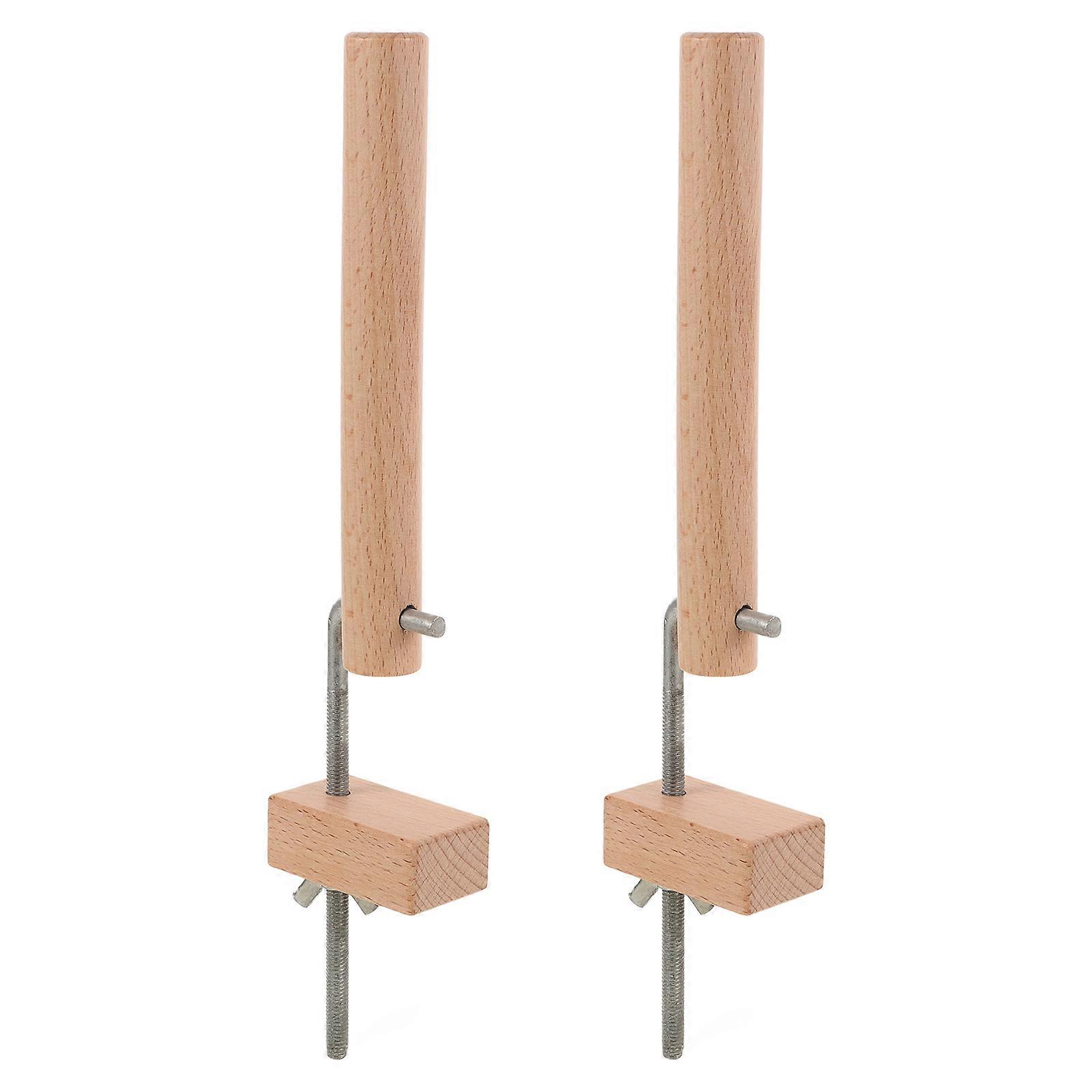 Wristband Maker Wood Frame for Bracelet Weaving 2Pcs Kit